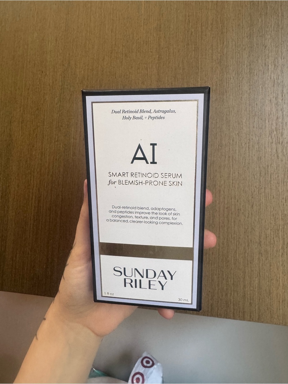 Sunday Riley AI Smart Retinoid Serum for Blemish-Prone Skin - Cream